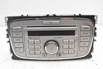 Радіо радіопрогравач 6000cd 8m5t-18c815-ab ford focus mk2 рестайлінг 04-08 фото №1