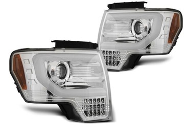 Фара day line трубка led ford f150 2008-2014 фото №1