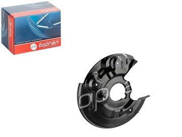 Topran 117 970 панель брызгозащитный, диск тормозная фото №1