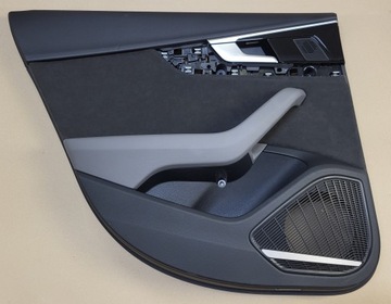 Боковина дверь обивка левый зад алькантара audi a4 b9 8w оригинальный номер b&o ambiente led фото №1