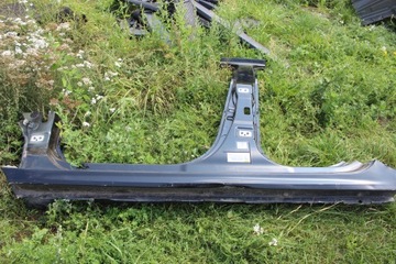 Opel corsa f поріг лівий, стійка ,чорний 5d ktv , 2021 r фото №1