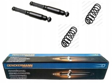 Амортизатори пружини citroen c8 зад фото №1