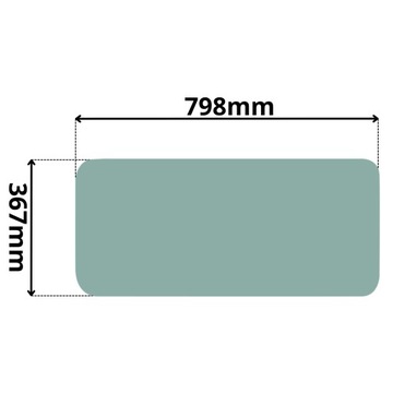 Скло зад задня стіна перегородкова mercedes actros 5190 фото №1