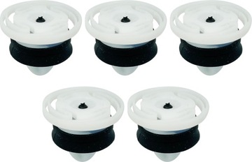 5x кліпса оббивка двері renault scenic master фото №1