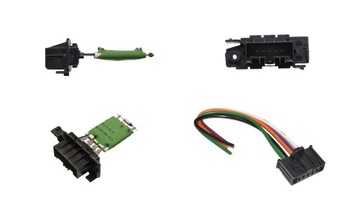 Резистор вентилятор штекер fiat ducato boxer jumper фото №1