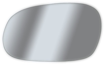 Вкладка зеркало стекло daewoo lanos сферическое левая фото №1