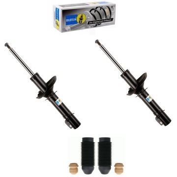 Амортизатори перед + захисні накладки відбійники audi a3 octavia i bora i golf iv leon фото №1