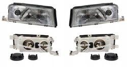 Фара лампа skoda octavia 97-00 l+p tyc фото №1