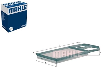 Mahle фильтр воздуха mahle 032129620c 036129620f фото №1