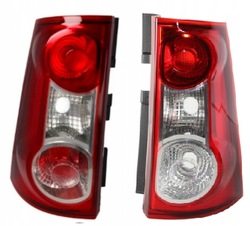 Dacia logan mcv 2004- лампы задние комплект новое фото №1