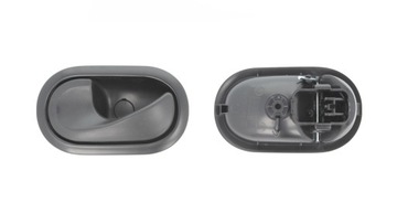 Ручка двері передніх внутрішня чорна ліва dacia duster 10- фото №1