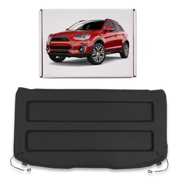 Mitsubishi asx 2010-2019 полка багажника зад задняя новая чёрная фото №1