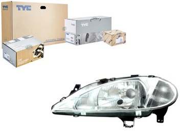 Tyc фара l h4, електричний, колір вкладиш: cz фото №1