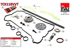 Fai набір ланцюга розподільний вал citroen c4 08- з k фото №1