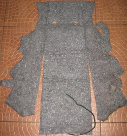 Килимок спинка opel astra g 2 купе фото №1