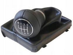Ручка зміни коробки передач audi a6 c6 2004 - 2012 механічна коробка передач + чохол фото №1