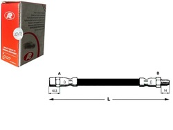 Шланг гальмівний ap 803611707 443611775f hos3173 фото №1