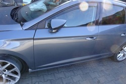 Seat leon iii 5f - двері ліві lx7r фото №1