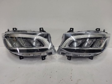 Лампа перед левая правая mercedes sprinter w907 w910 полный led фото №1