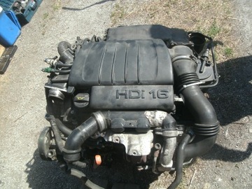 Двигатель citroen berlingo peugeot 1.6hdi 9h02 10jbbu фото №1