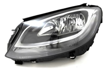 Mercedes c w205 2014- лампа фара левый новый ^ фото №1