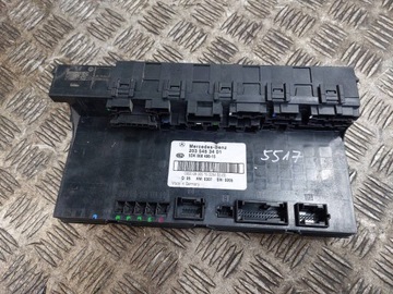 Модуль комфорта sam mercedes-benz w203 c класс 2035453401 фото №1