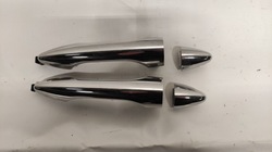 Hyundai ix35 ручка левая левый зад задняя хром 09- фото №1