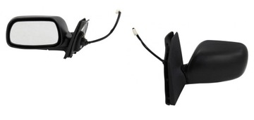 Зеркало левая ele чёрные toyota corolla e12 02-06 фото №1