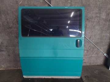 Двері комплектні зсувні праві volkswagen transporter t4 фото №1