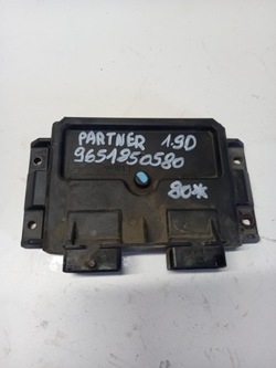 Компьютер блок управления двигателя peugeot partner 1.9 дизель 9651850580 фото №1