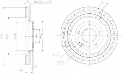 Maxgear диски ham. 2szt jeep p. compass patriot фото №1