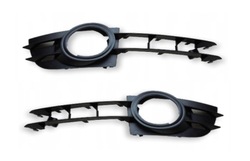 Audi a6 c6 04-08 ґрати заглушки галоген бампера фото №1