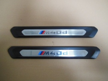Планка пороговая накладка bmw x3g01 x4g02 m40d фото №1