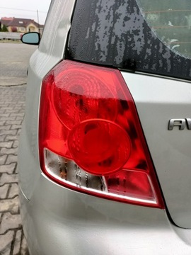 Лампа зад левая chevrolet aveo i t200 фото №1