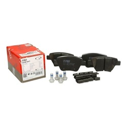 Trw gdb1841 гальмівні колодки гальмівні зад vw golf vi універсал фото №1