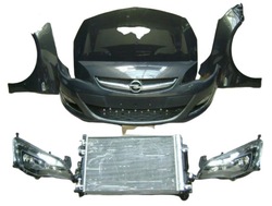 Pas радіатор перед переднє opel astra iv рестайлінг cdti фото №1