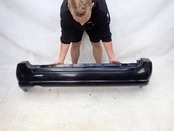 Mitsubishi space star i 1 98-05 бампер зад задній фото №1