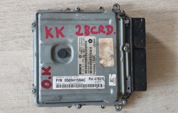Компьютер двигателя jeep cherokee 2,8 crd kk p05094159ac фото №1