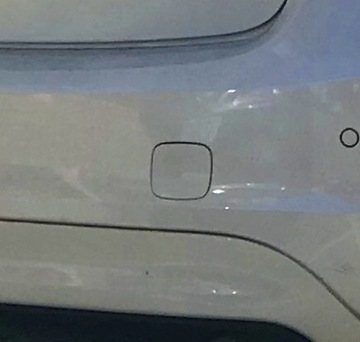 Заглушка бампера зад hak hol volvo s60 кольори фото №1