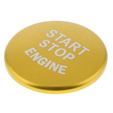 Car стайлинг двигатель push button sticker cover fits for golden фото №1