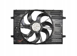 Вентилятор радіатор + корпус vw passat b8 13- фото №1