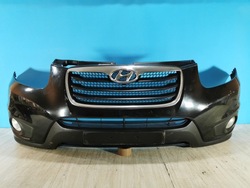 Hyundai santa fe 2 ii рестайлінг бампер перед переднє nka 09/12 фото №1