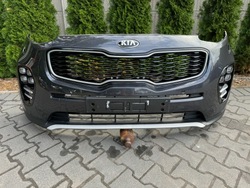 Бампер перед переднє kia sportage iv gt pdc омивачі ксенон 86511-f1000 фото №1