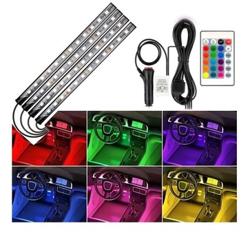 Подсветка интерьера автомобиля лампы led do освещение фото №1