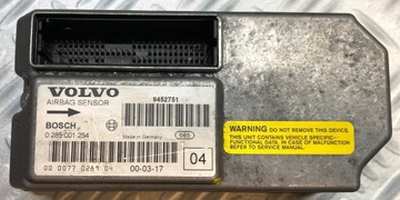 Volvo s80 i датчик подушка безопасности 9452751 фото №1