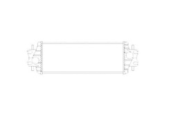 Интеркулер nrf 1449600qaa 4408078 7700312903 9116 фото №1