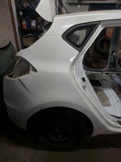 Kia ceed ii четверть крыло правая 5 цвет wd фото №1