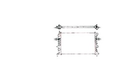 Nrf радиаторов воды opel astra g хэтчбек 1.2 16v фото №1