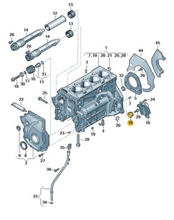 Нове оригінальні audi оригінальний номер колесо пасове 06h103731g фото №1