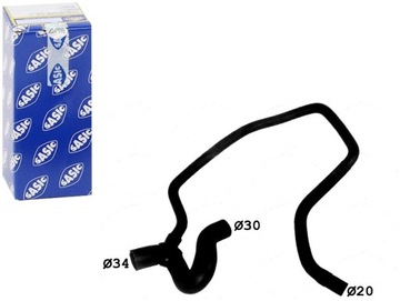 Шланг гибкий радиатор [sasic] фото №1